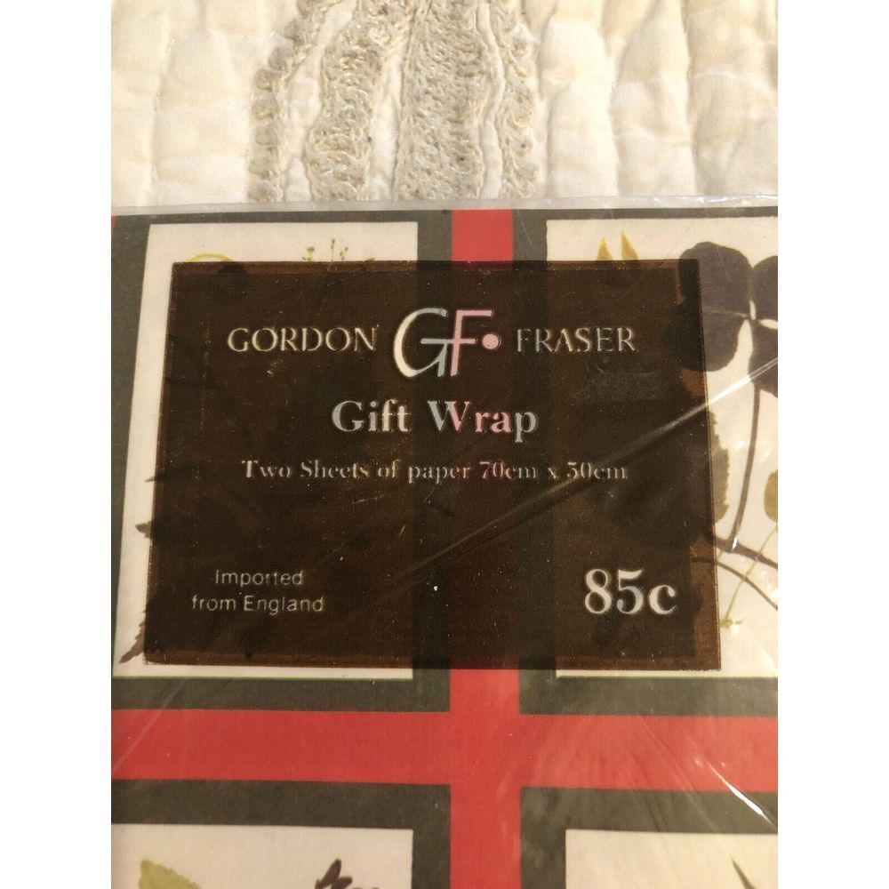 Vintage Christmas Gordon Fraser‎ Gift Wrap England Wrapping Paper - Picture 4 of 4
